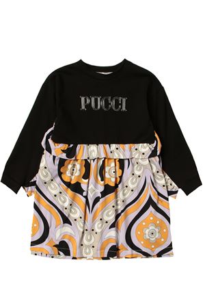 Abito svasato con rouches Emilio pucci | 1140F0009930